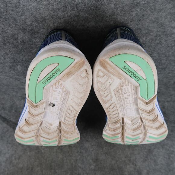 Saucony Shoes Womens 9 Kinvara Road Running Sneakers Athletic Trainer Sport Blue - Picture 13 of 13